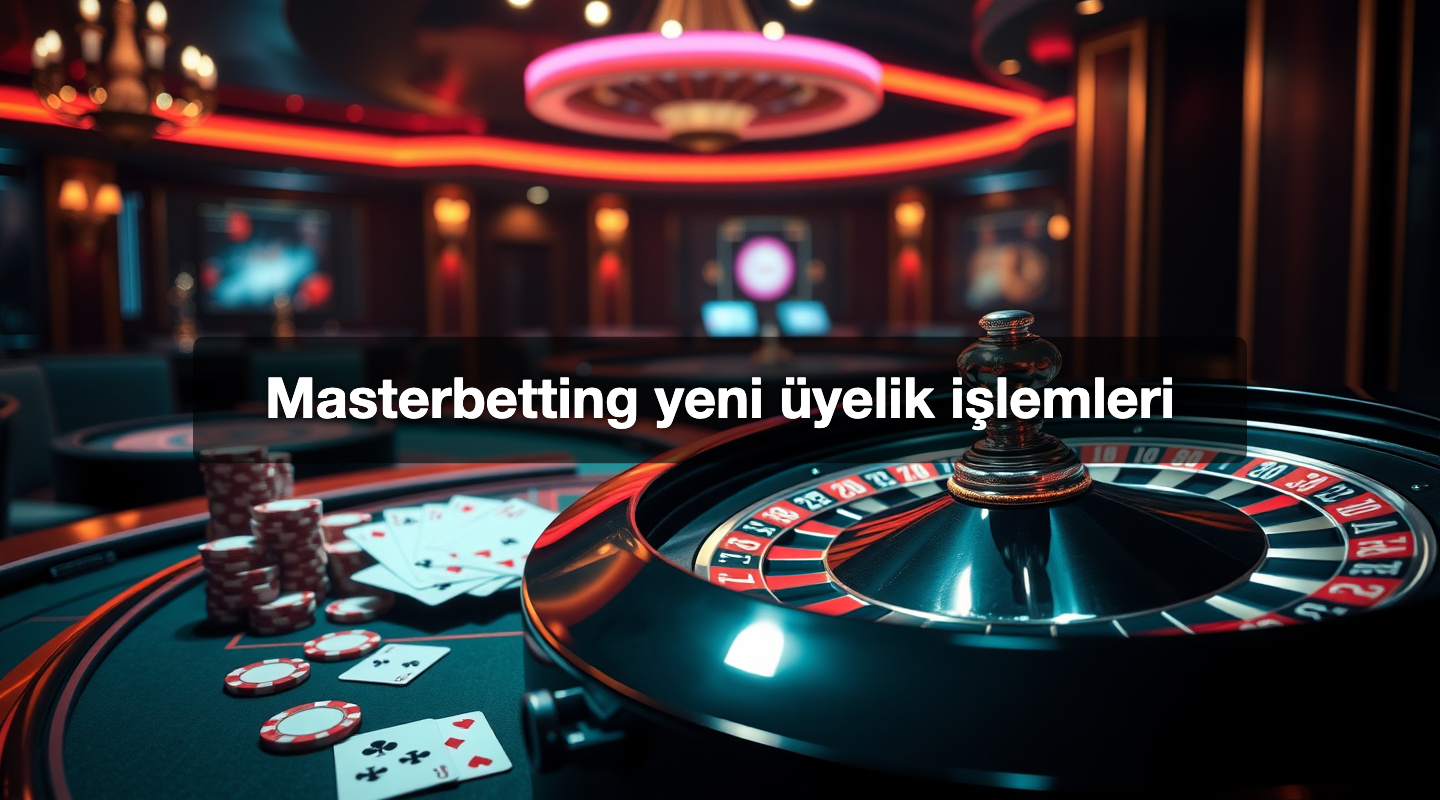 Masterbetting yeni üyelik işlemleri